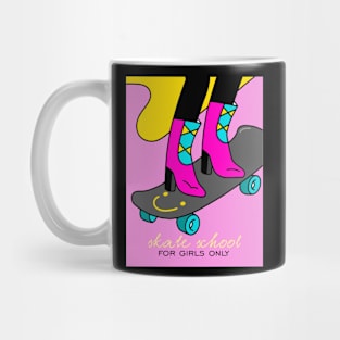 Skate Scholl For Girl Mug